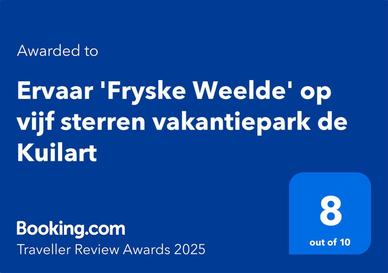 Ervaar 'Fryske Weelde' Op Vijf Sterren Vakantiepark De Kuilart Koudum Extérieur photo